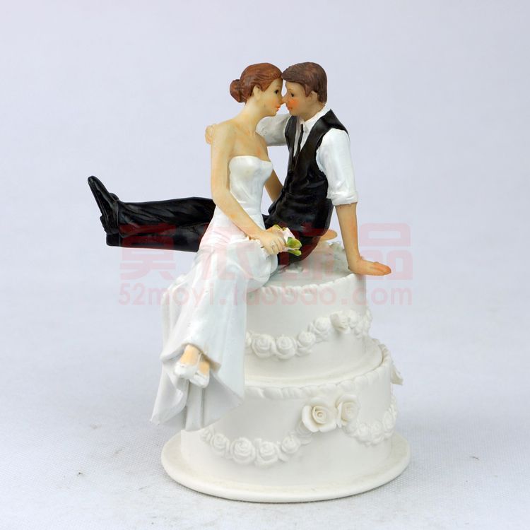 Elegant Wedding Cake Toppers 2015 High Quality Wedding Gift Cake Decor Top Cake Bride And Groom