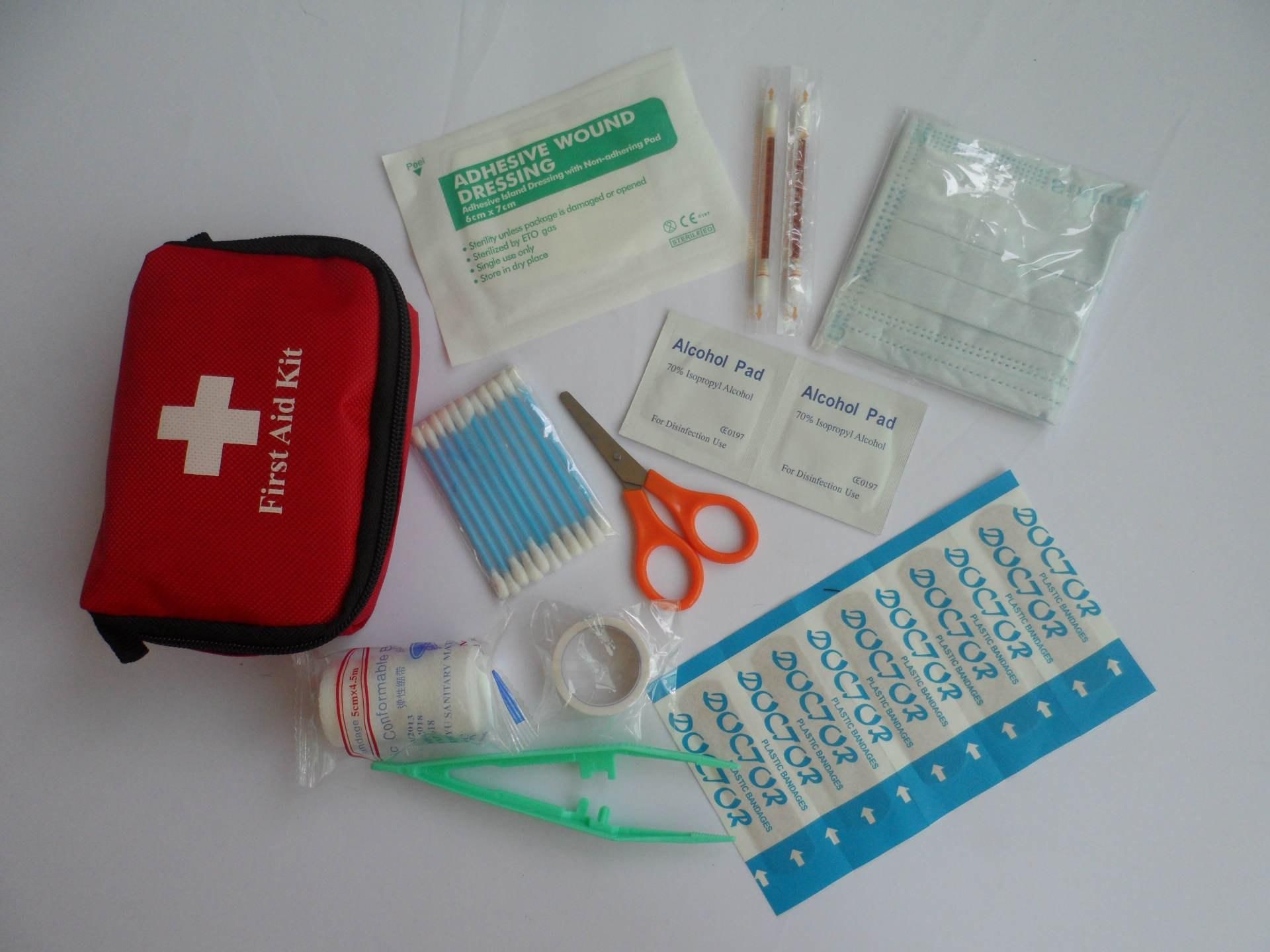 Trendy First Aid Kit Traveler Emergency Bag Home Car Outdoor Auat Mini Portable First Aid Supply