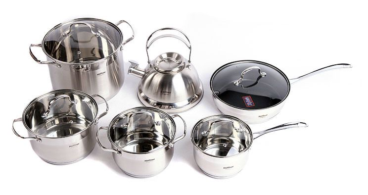 {Höffner online shop
85} German Brand Cooking Pots Hoffner Of Multi Purpose Stainless Steel ... | {Höffner online shop
85}
