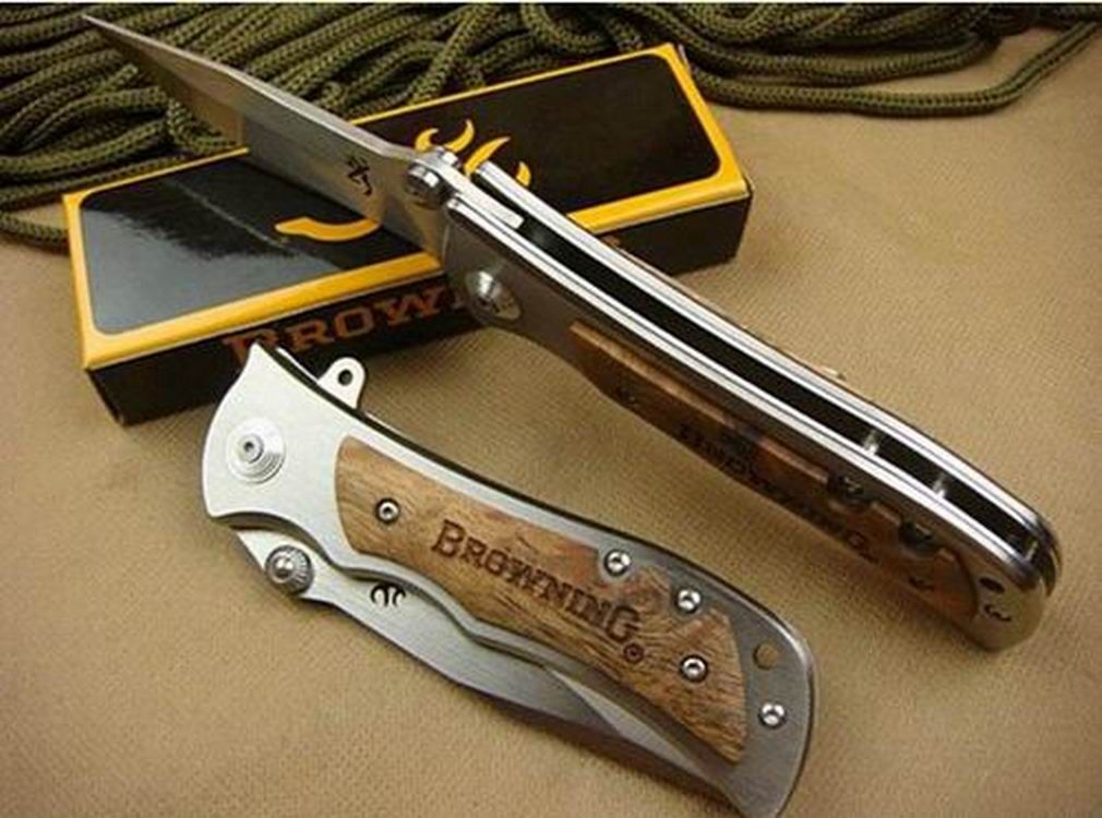. Hot Wholesale! Browning 339 Pocket Knife Folding Blade Hunting Knife