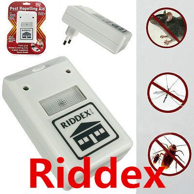 Buy Riddex Plus Pest Repeller Riddex Electronic Pest Control Pest ...