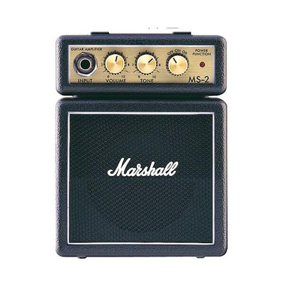 2017 Marshall Ms2 Mini Guitar Amplifier Portable Amp Electric Guitar