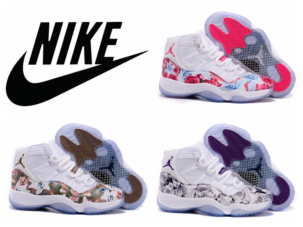 floral nike air jordan i shoes