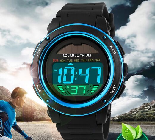 solar lithium watch walmart