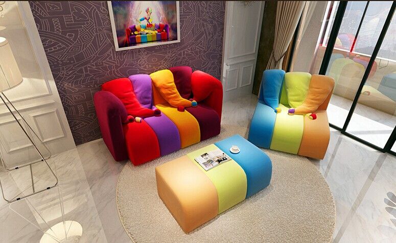 Moda casual cor colorido natal simples e moderna sala de estar ... Sala simples e moderna