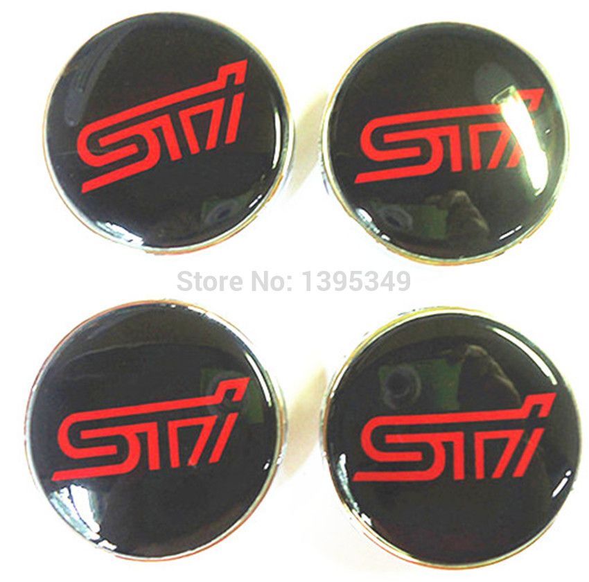 Brand New Wheel Center Caps For Subaru Sti Wrx Impreza Legacy Tribeca