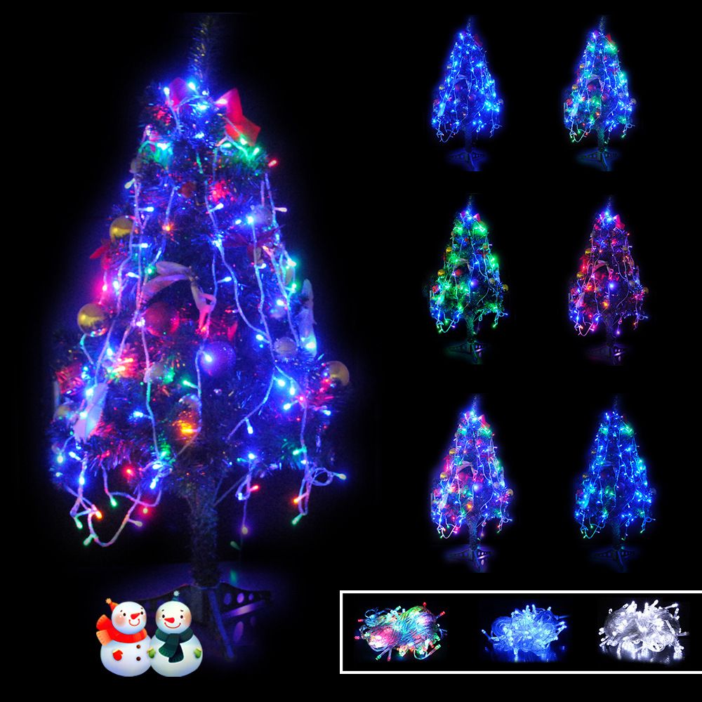 Hot 10m 100 Led String 100 Leds Led String Lights 110v 220v Christmas Holiday Lighting For ...