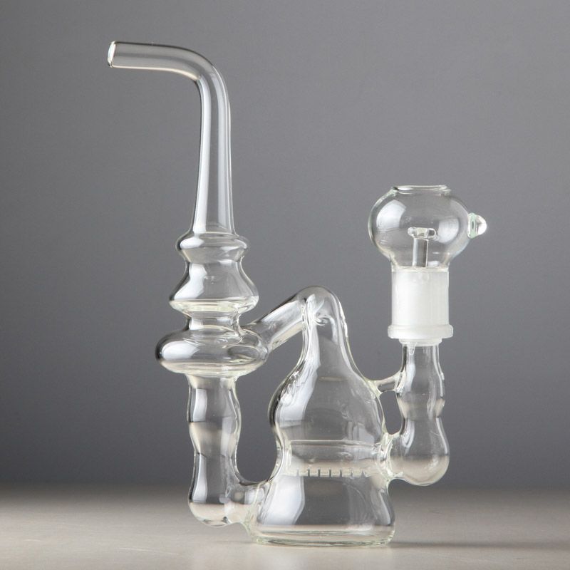 2017 2015 Glass Bongs Oil Rigs Glass Water Pipes Bongs Recycler With