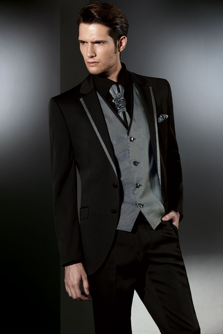 black suit for homecoming