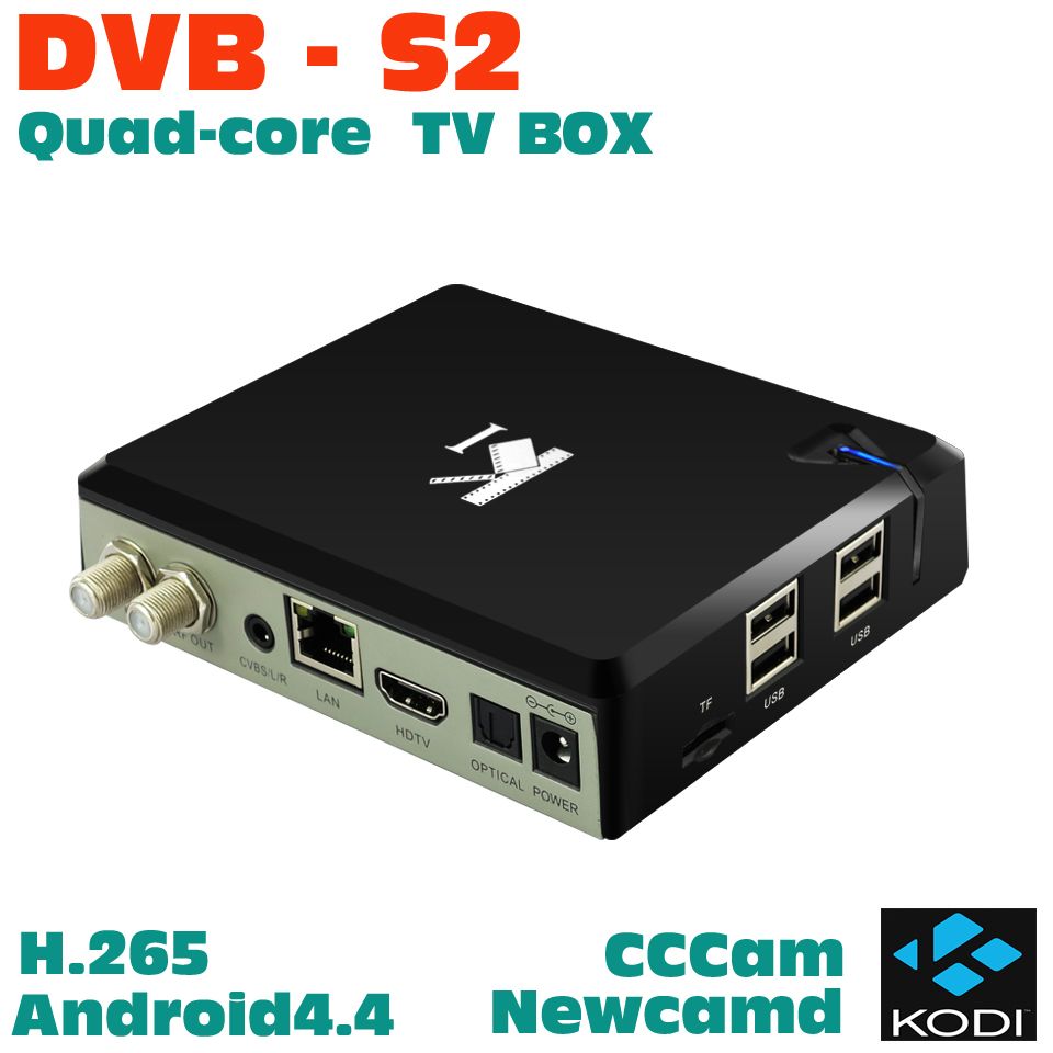 2016 Cccam/Newcam/Kodi Quad Core Android Satellite Receiver Android Dvb