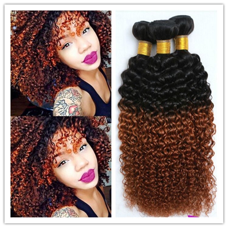 Cheap 1b 30 Weaving Africa Curl Brazilian Afro Kinky Curly Bundles