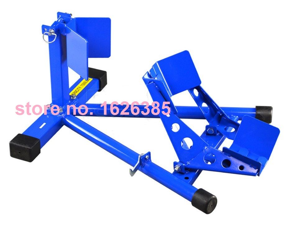 2017 1500lbs/680kg Motocross Front Wheel Stand Motorcycle Front Wheel Holder Wheel Towing Wheel