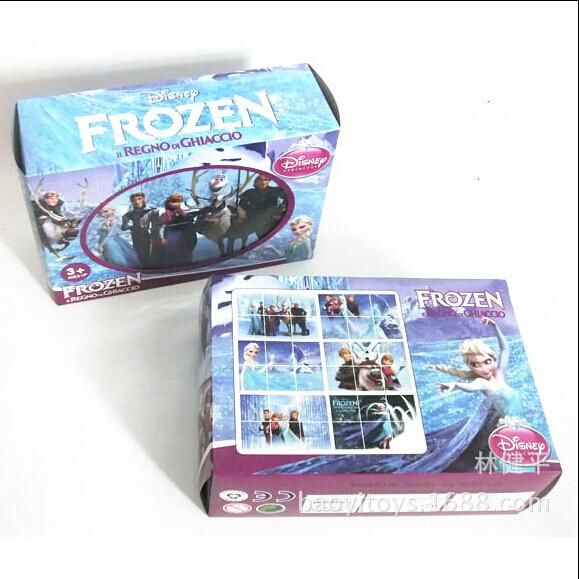 Online Cheap Frozen Fever Children Puzzle Game Elsa Anna Puzzle Jigsaw