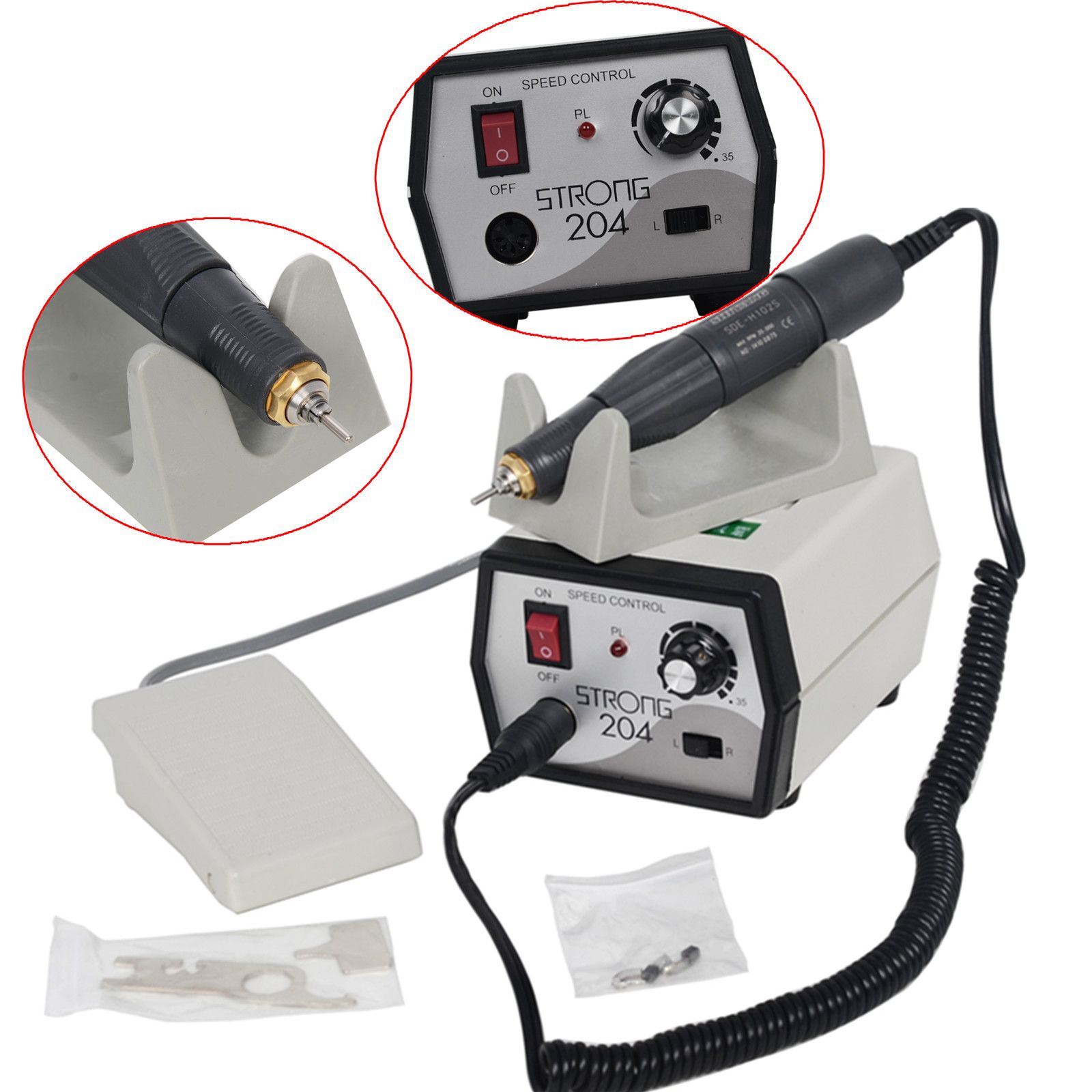 Best Dental Lab Drill Micromotor Electric Micro Motor Polishing 35k Rpm