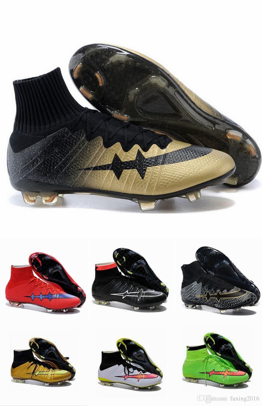 2015 Men'S Mercurial Superfly Fg Cr7 Soccer Cleats Cheap Best Top Quality Firm Ground Soccer 