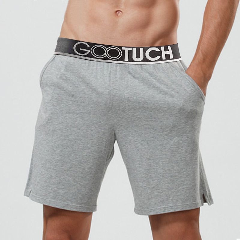 2017 Loose Men'S Boxer Shorts For Everyday Cotton Blend Solid Color 4xl