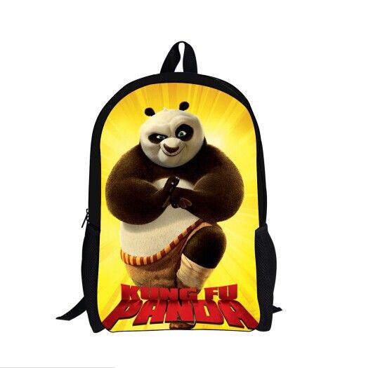 New Kung Fu Panda School Children'S Backpacks For Boys And Girls