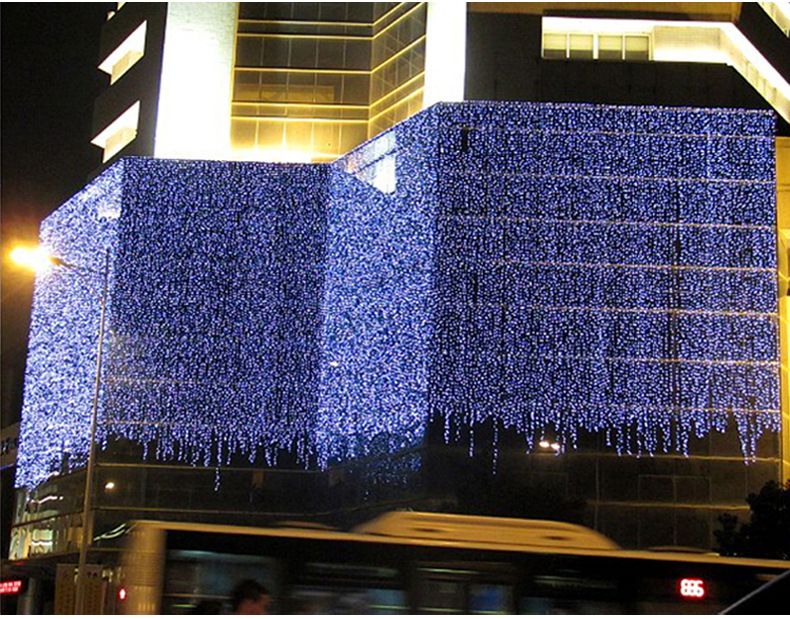 3mx3m 300 led outdoor string curtain light 110v 220v blue 3mx3m 300 led outdoor string curtain light 110v 220v blue