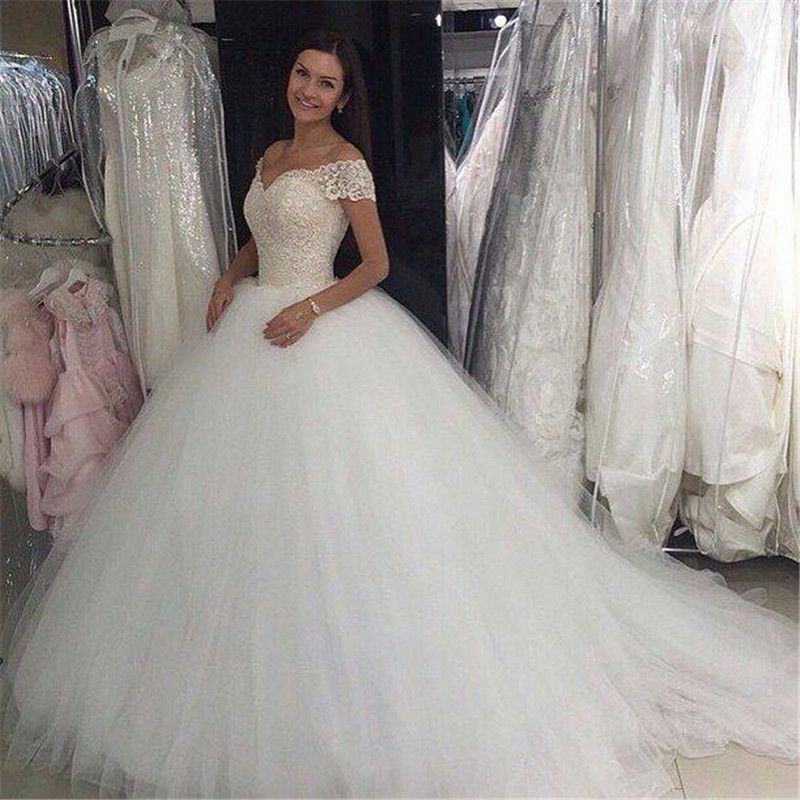 Victorian Wedding Dresses 2015 Ball Gown Off Shoulder Vintage Lace