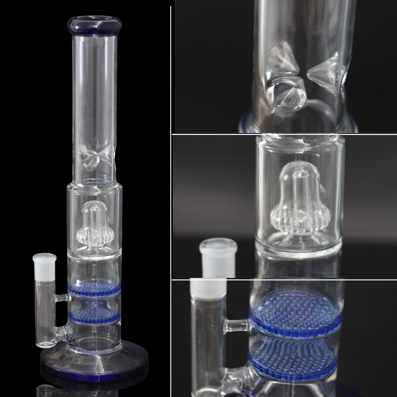 Online Cheap Newest Glass Percolator Bong Glass Pipes Glass Bongs With