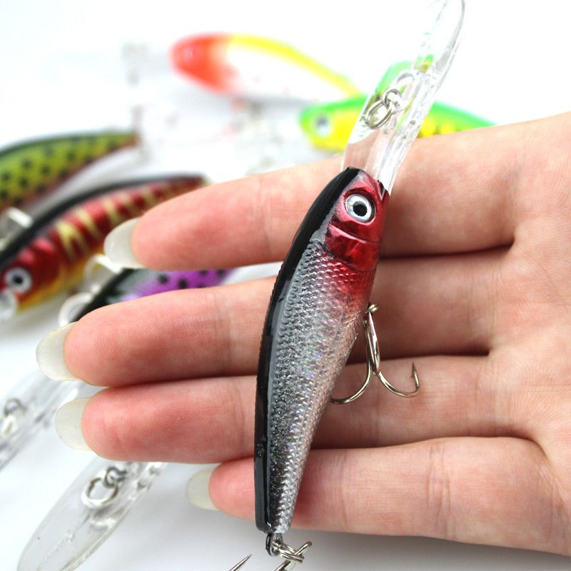Deep Diver Trolling Minnow Fishing Lures Saltwater Artificial Minnow