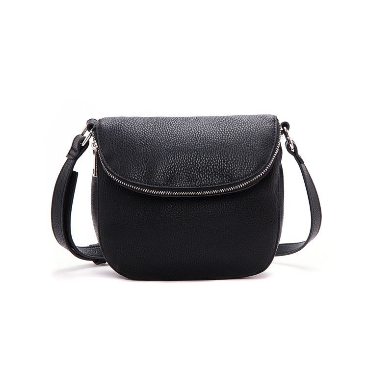 New Long Strap Leather Cute Shoulder Bags For Women Casual Girls Small Handbags Men Female Black ...