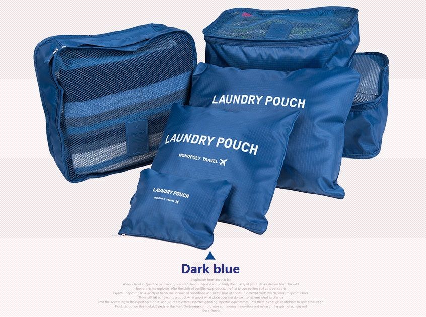 Wholesale Laundry Pouch Travel Luggage Packing Cube Organizer Bag Nylon