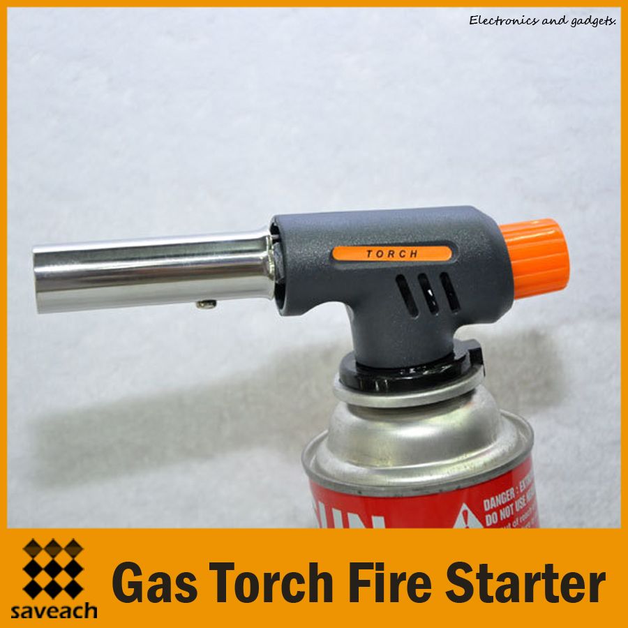 2017 Wholesale Hiking Camping Gas Torch Fire Starter Maker Flame Gun