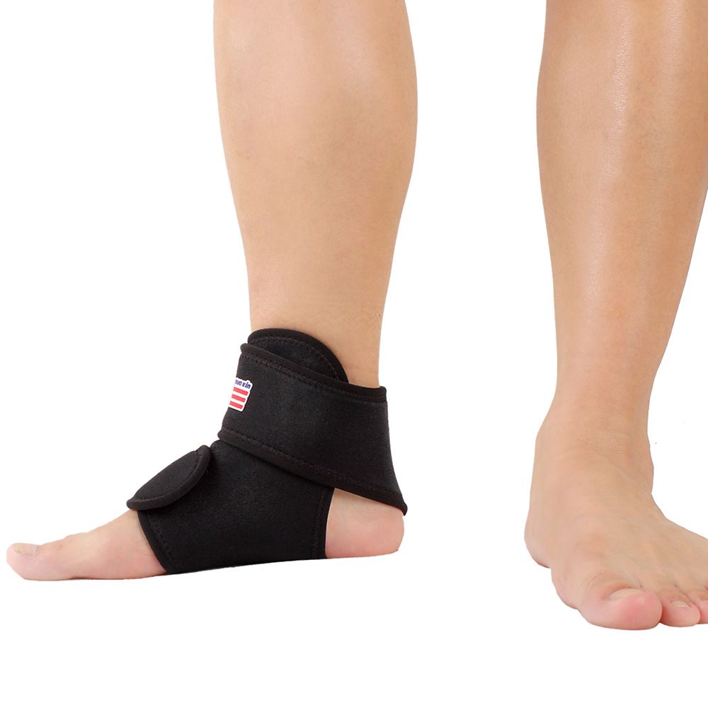 Best Adjustable Ankle Brace Support Protect Elastic Velcro Wrap Pad