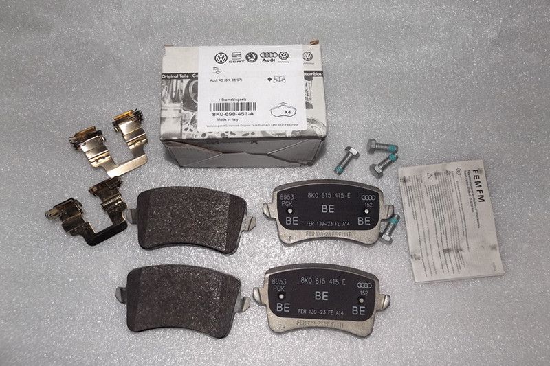 2017 Genuine Rear Brake Pads For Audi A4 A4l B8 Q5 A5 2009 2012 Brembo
