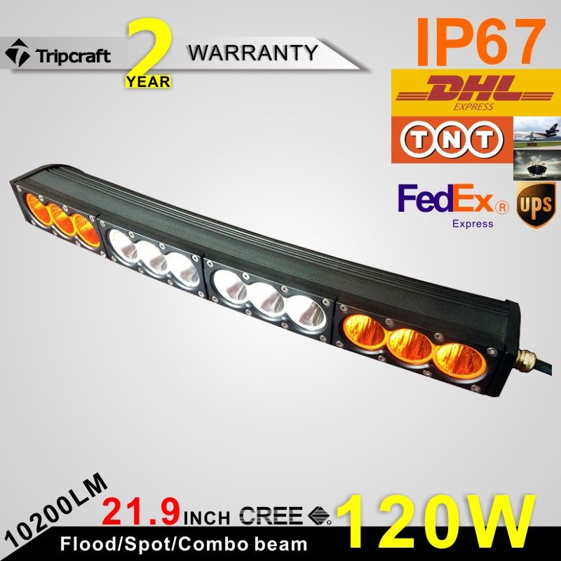 4x4 Led Light Bar, 21.9 Inch 120w 10200 Lumen Cree 12 Volt Led Light