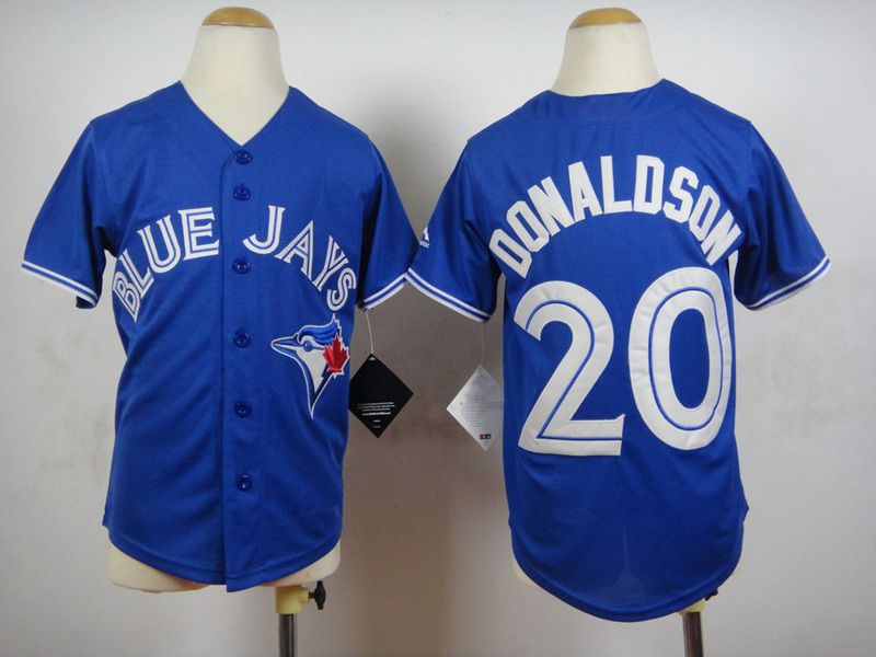Best Blue Josh Donaldson 20 Kids Jerseys Hottest Blue Jays Children'S