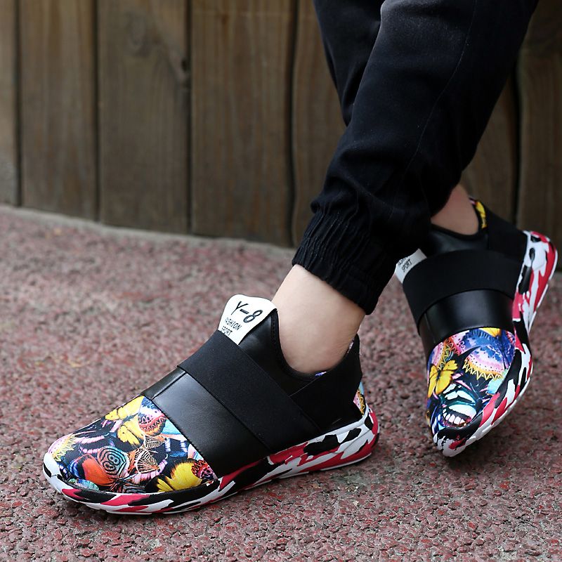 2015 Sports Men Running Shoes Y8 Fashion Men'S Sneakers Lazy Leisure Tidal Canvas Shoes Men'S 