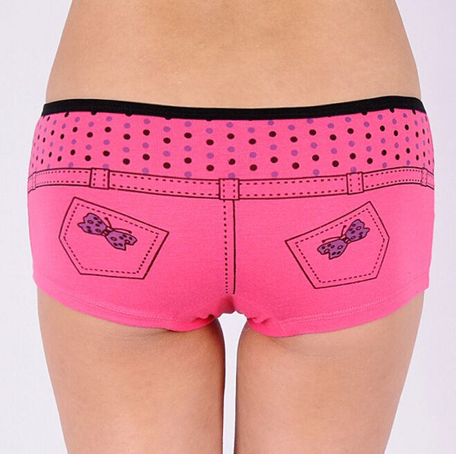 Best Wholesale Ladies Comfortable Cotton Panty Women Sexy Boyshorts