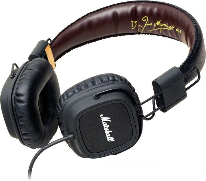 Genuine Marshall Major Headphones With Mic Deep Bass DJ HiFi Headphone