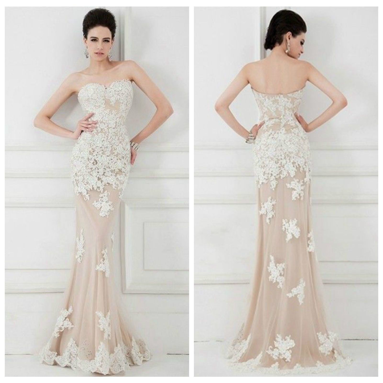 formal dresses white fox
