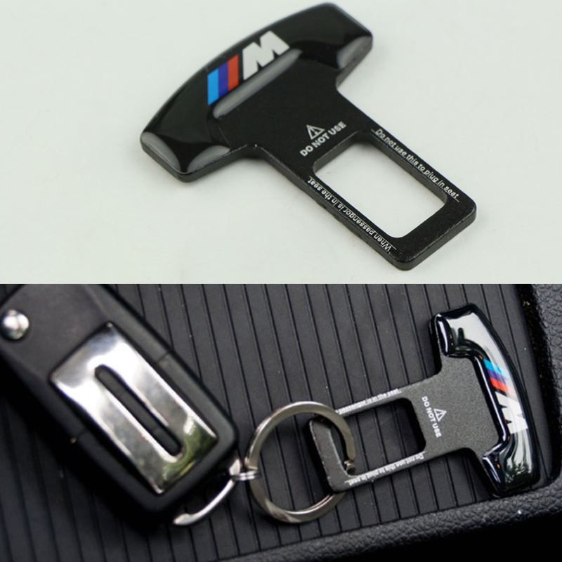2017 Car Styling Safety Seat Belt Buckles With Auto Emblem Logo Stop