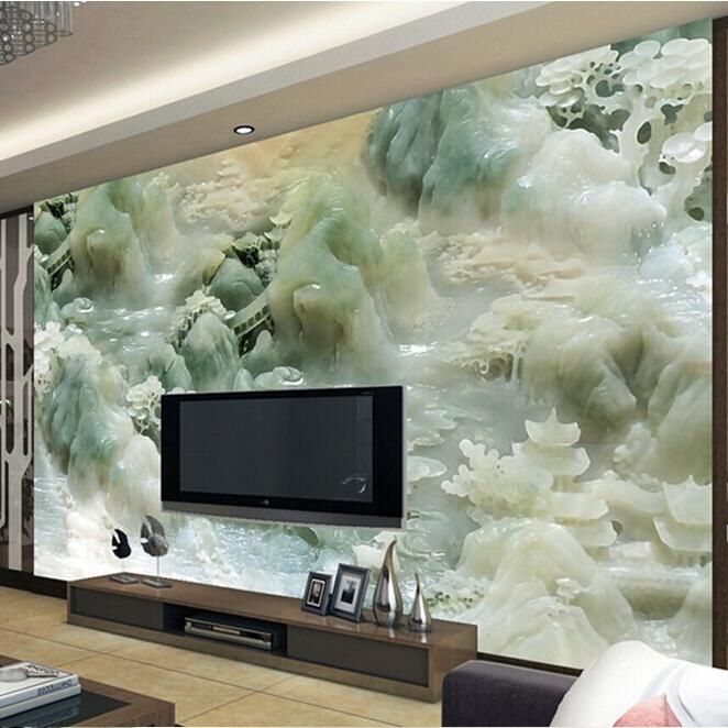 Cheap Sale Super 3d Sense Relief Murals Wallpaper New Style Wall Covering Tv Wall Background 