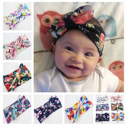 218 New baby headbands jersey 675   Baby Girls Infant Headbands Baby Turban Cotton Jersey Blend Headband 