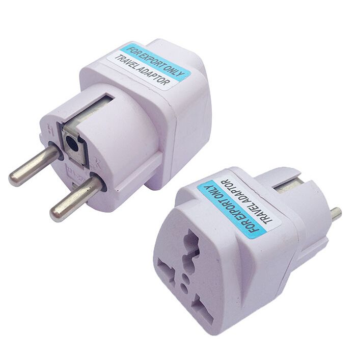 Germany French South Korea Eu Universal Travel Plug Adaptor Conversion
