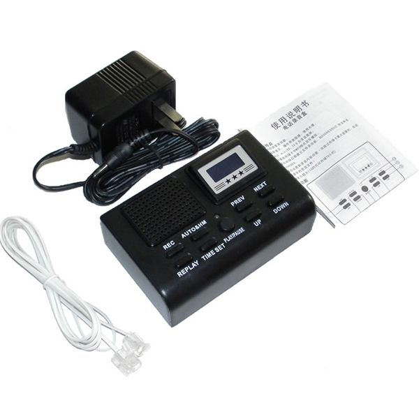 Telephone Recorder System Phone Calls Digital Lcd Display Voice