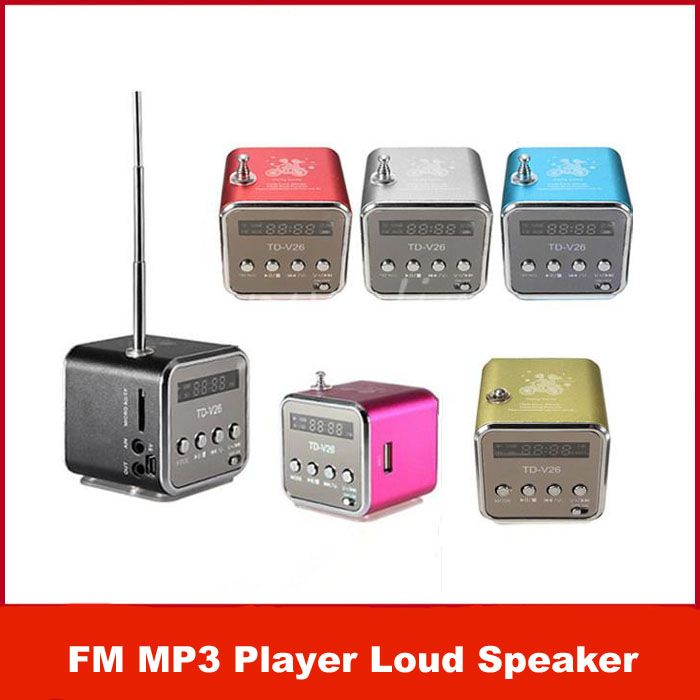 Best Mini Speaker Portable Sound Box Boombox Mp3 Player Micro Sd Tf