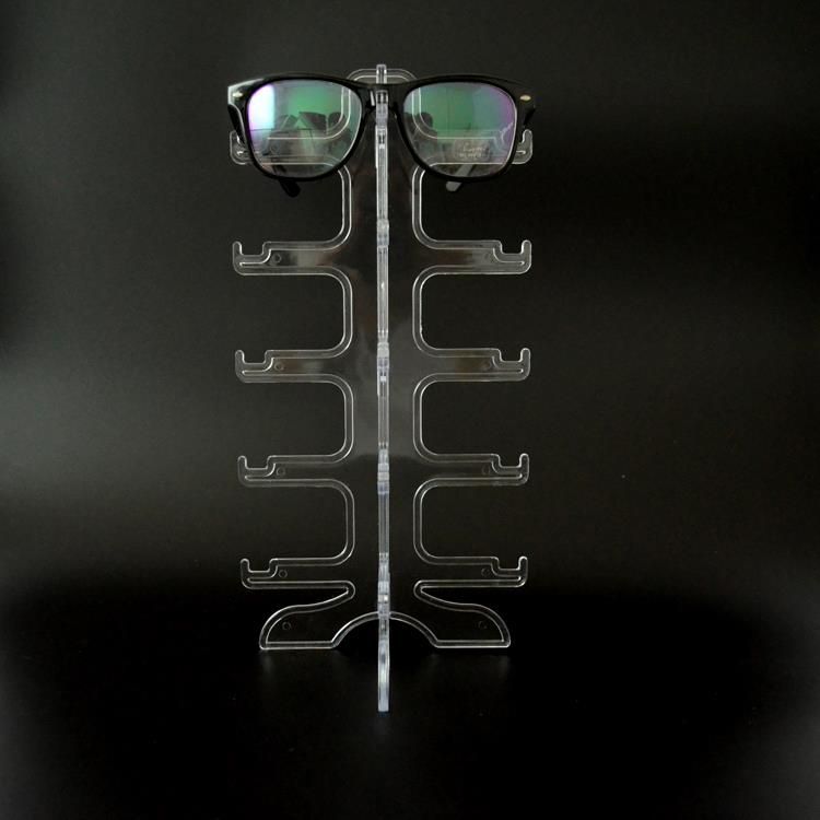 2017 Portable Clear Sunglasses Showing Rack Holder Frame Spectacles Display Stand Glasses