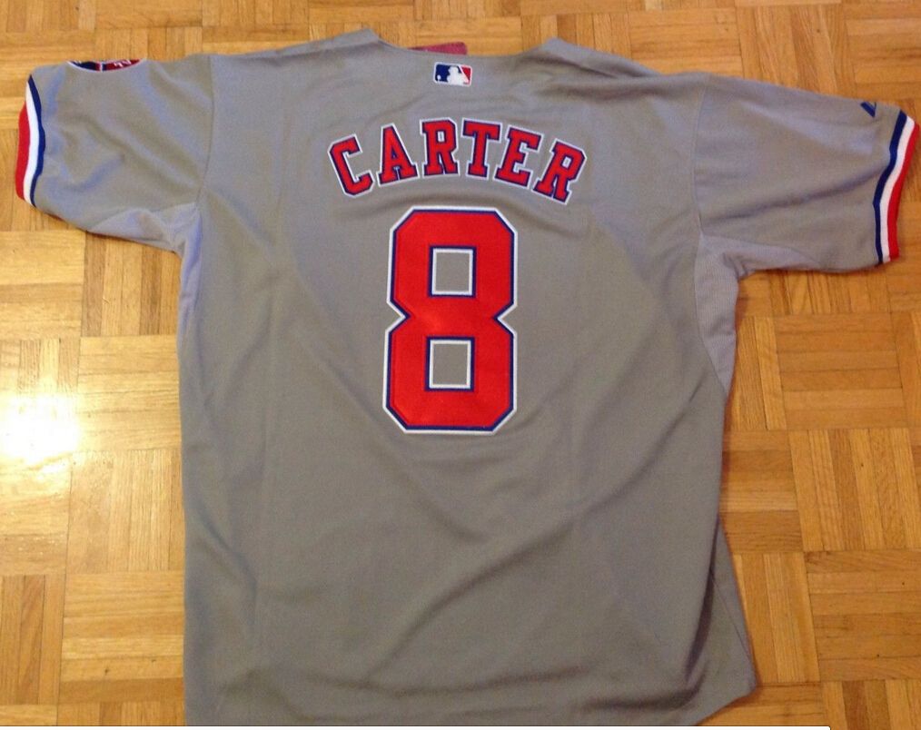 2017 8 Montreal Expos Gary Carter Jersey Cooerstown Sewn Cool Base
