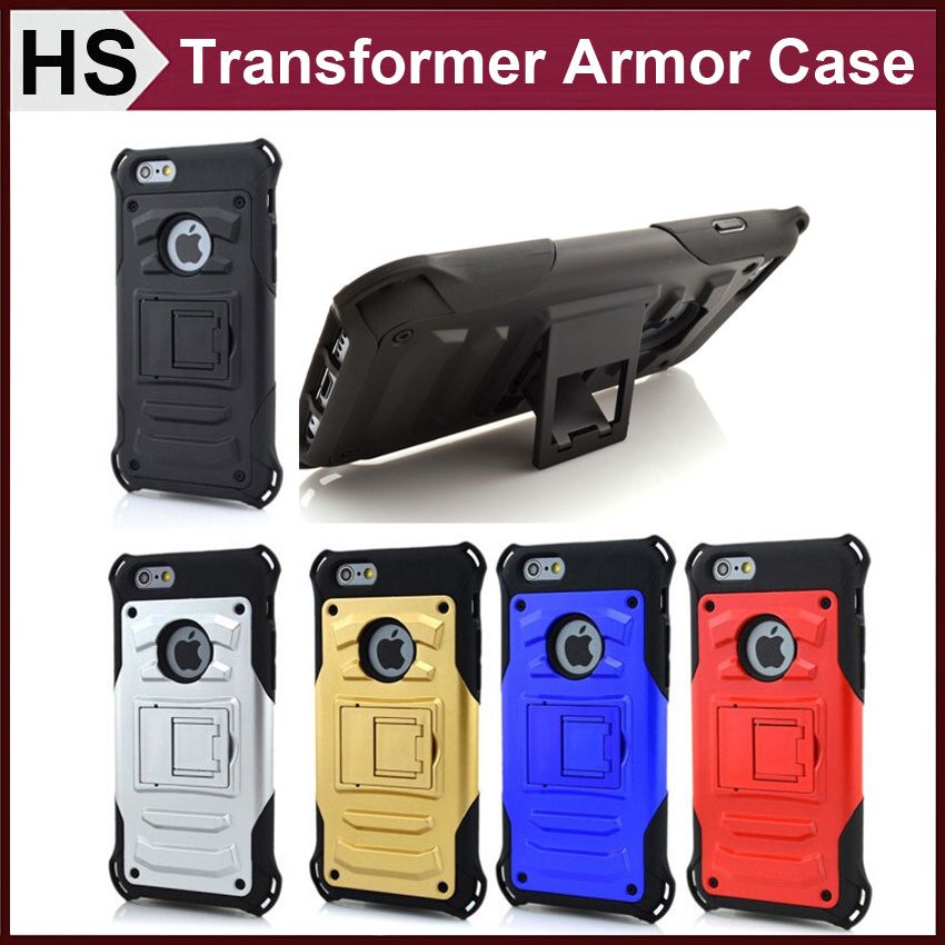 transformer armor stand for iphone 6 plus galaxy note 4 s6 edge pc silicone hybrid transformer armor stand for iphone 6 plus galaxy note 4 s6 edge pc silicone hybrid