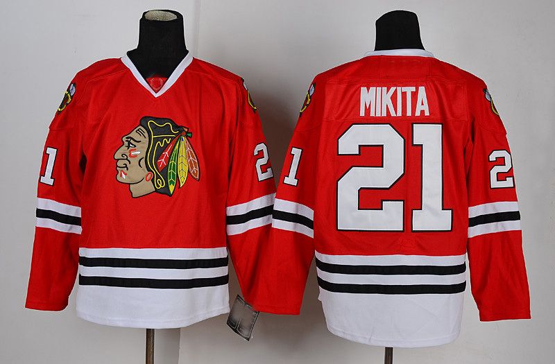 2017 Cheap Men'S 21 Stan Mikita Jersey Chicago Blackhawks Hockey