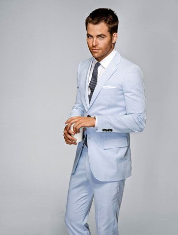 2015 Light Blue Mens Suits Notched Lapel Wedding Suits For Men Two