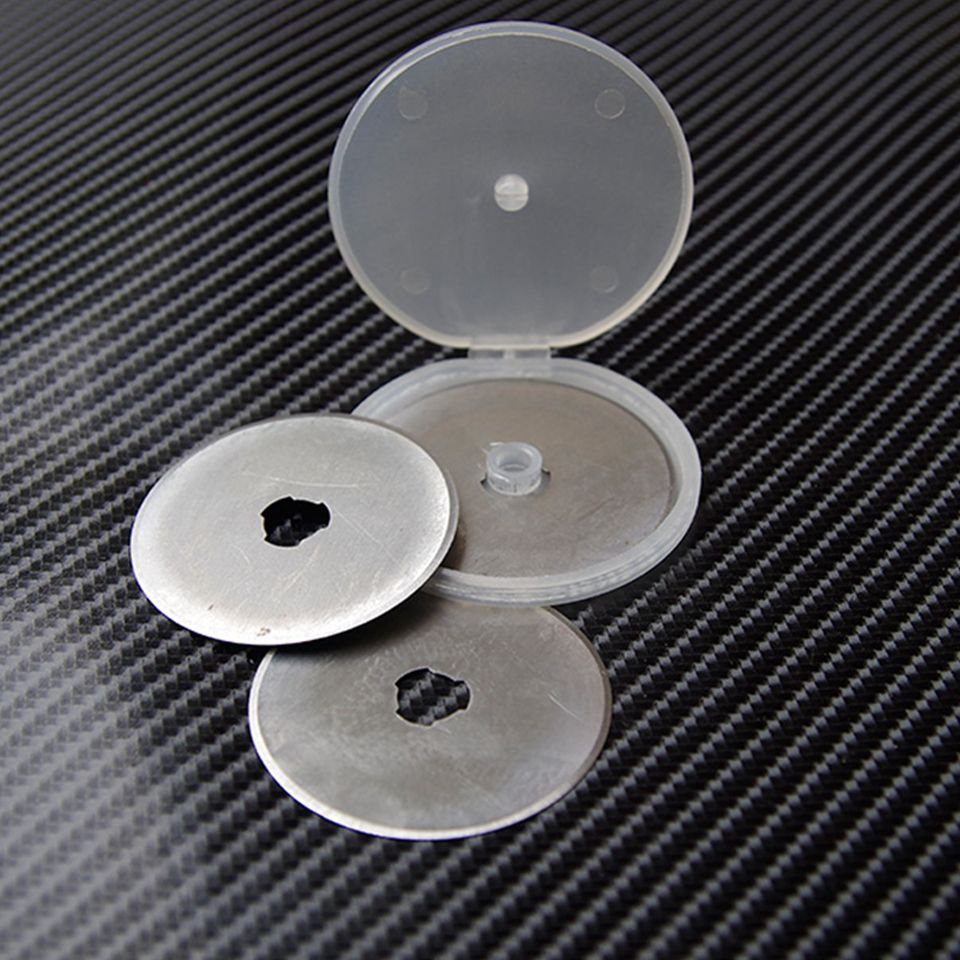 3 Blades/pack 45mm Titanium Rotary Cutter Blades Replacement Carpet