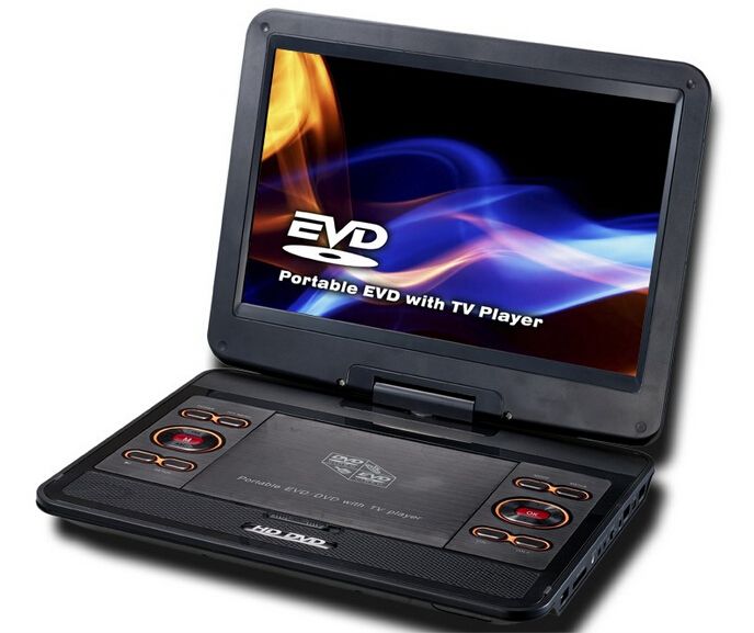 Hot Dvd Vcd Player 7.8inch Portable Dvd Player Cd Player With Game Tv