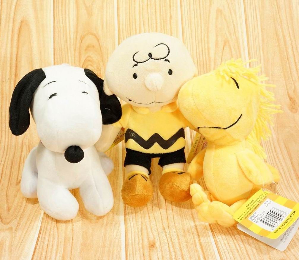 charlie brown christmas plush toys